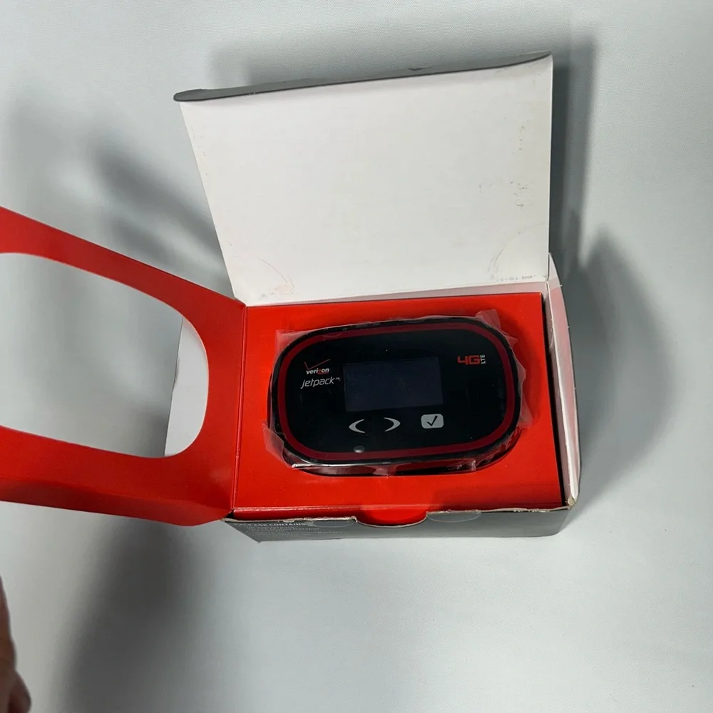 Verizon Jetpack 4G LTE Mobile Hotspot - Black and Red